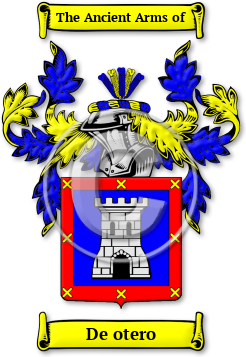 De otero Family Crest Download (jpg) Legacy Series - 150 DPI